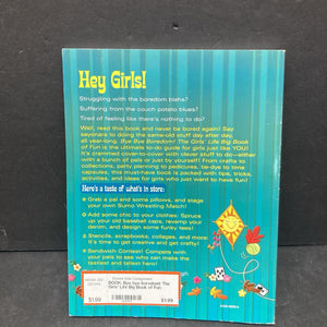 Bye bye boredom!: The Girls' Life Big Book of Fun (Lisa Mulcahy) -paperback activity