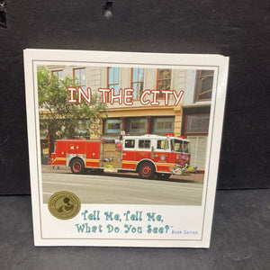 In The City (Tell Me, Tell Me, What Do You See?) (Lauren McNerney Stinnett) -board