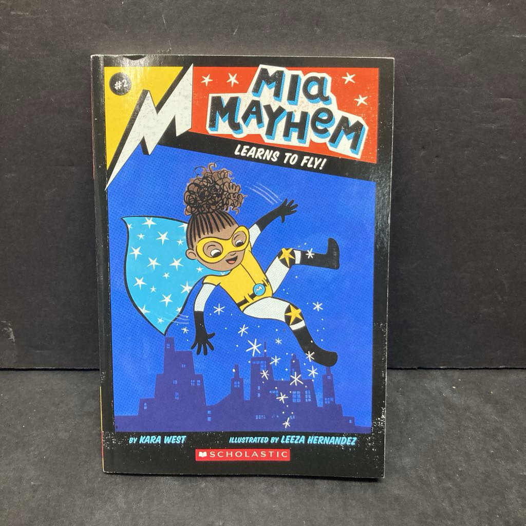 Mia Mayhem Learns to Fly! (Kara West) -paperback series