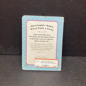 Christopher Robin Gives Pooh a Party (A.A. Milne) (Pooh & Friends) -character board