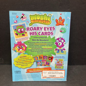 Roary Eyes His Cards: Stories, Games, & 72 Collectible Playing Cards (Moshi Monsters) -paperback character
