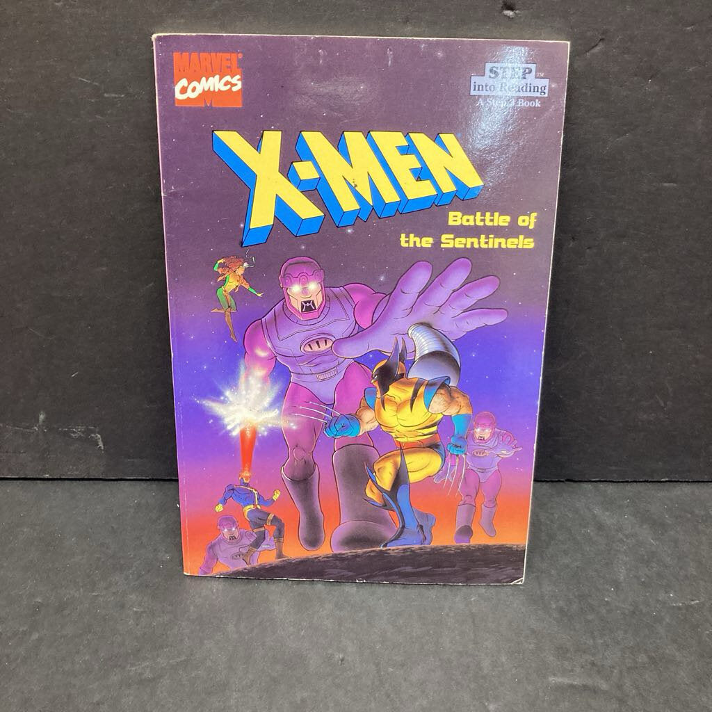 X-MEN Battle of the Sentinels (Step Into Reading Level 3) -character reader