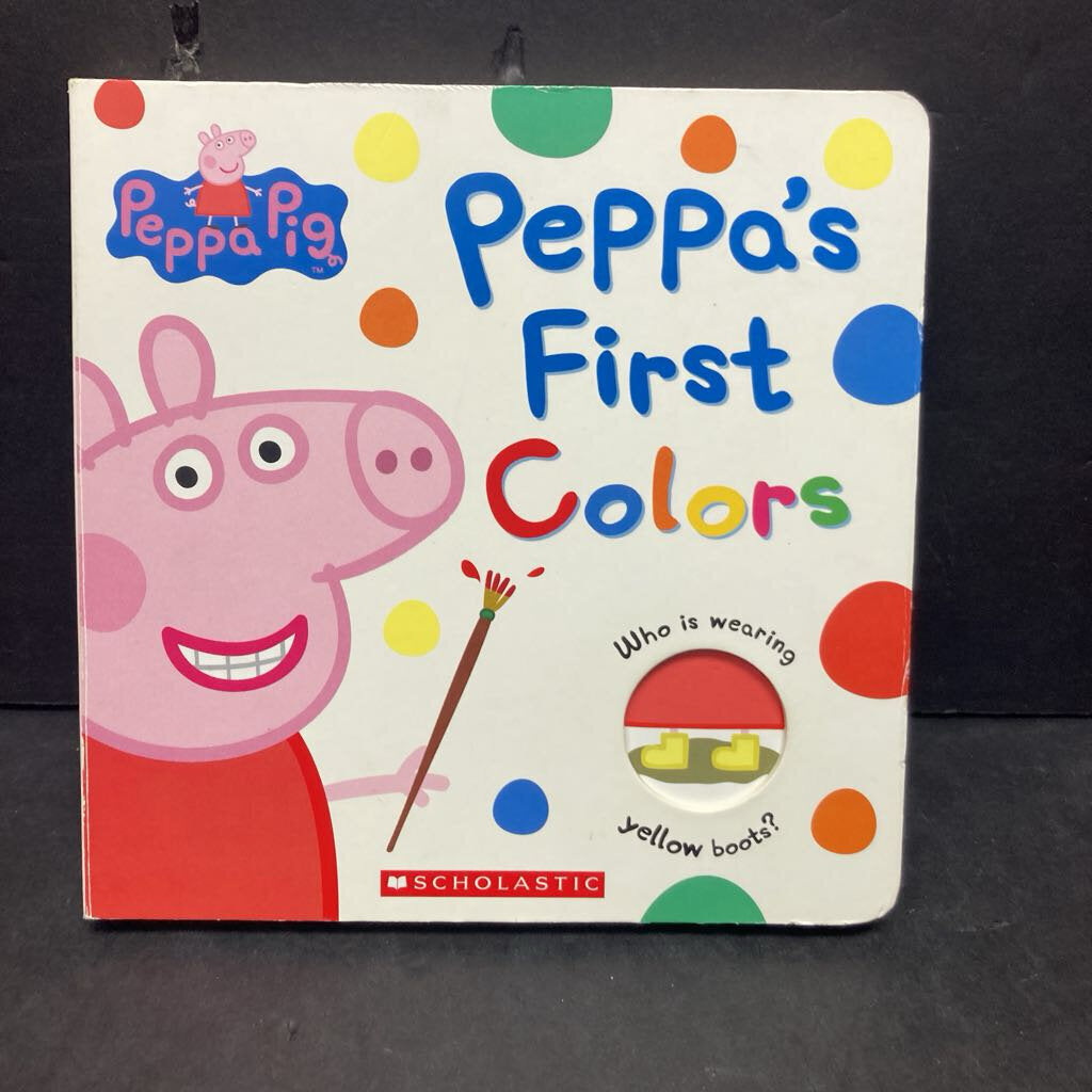 Peppa's First Colors (Peppa Pig) -character board