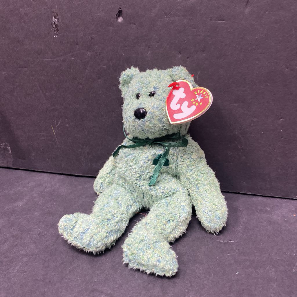 Shamrock bear sales beanie baby