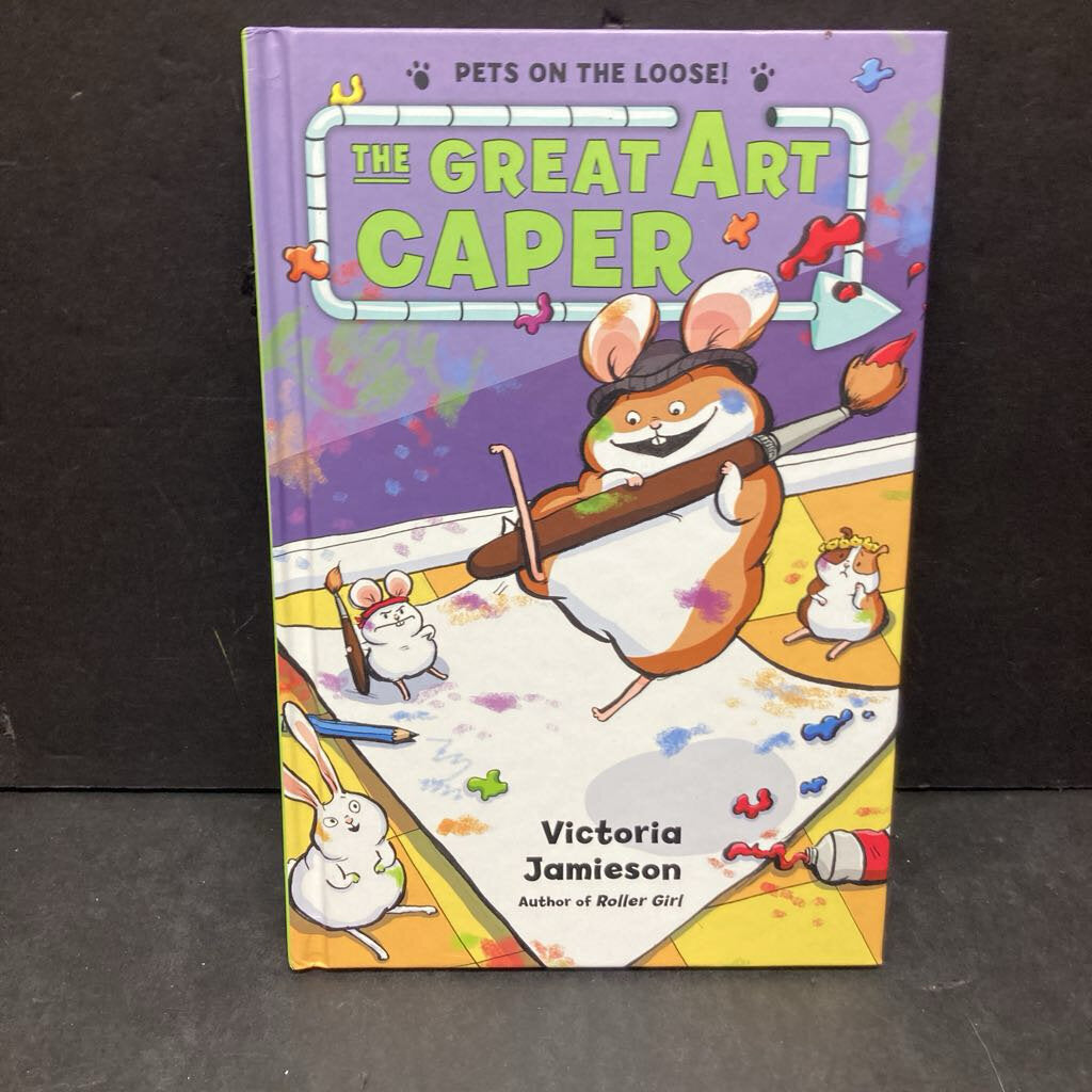 The Great Art Caper (Victoria Jamieson) (Pets On the Loose) (Graphic Novel) -hardcover comic series
