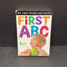 Load image into Gallery viewer, First ABC (My First Touch and Trace) (Tiger Tales) -board
