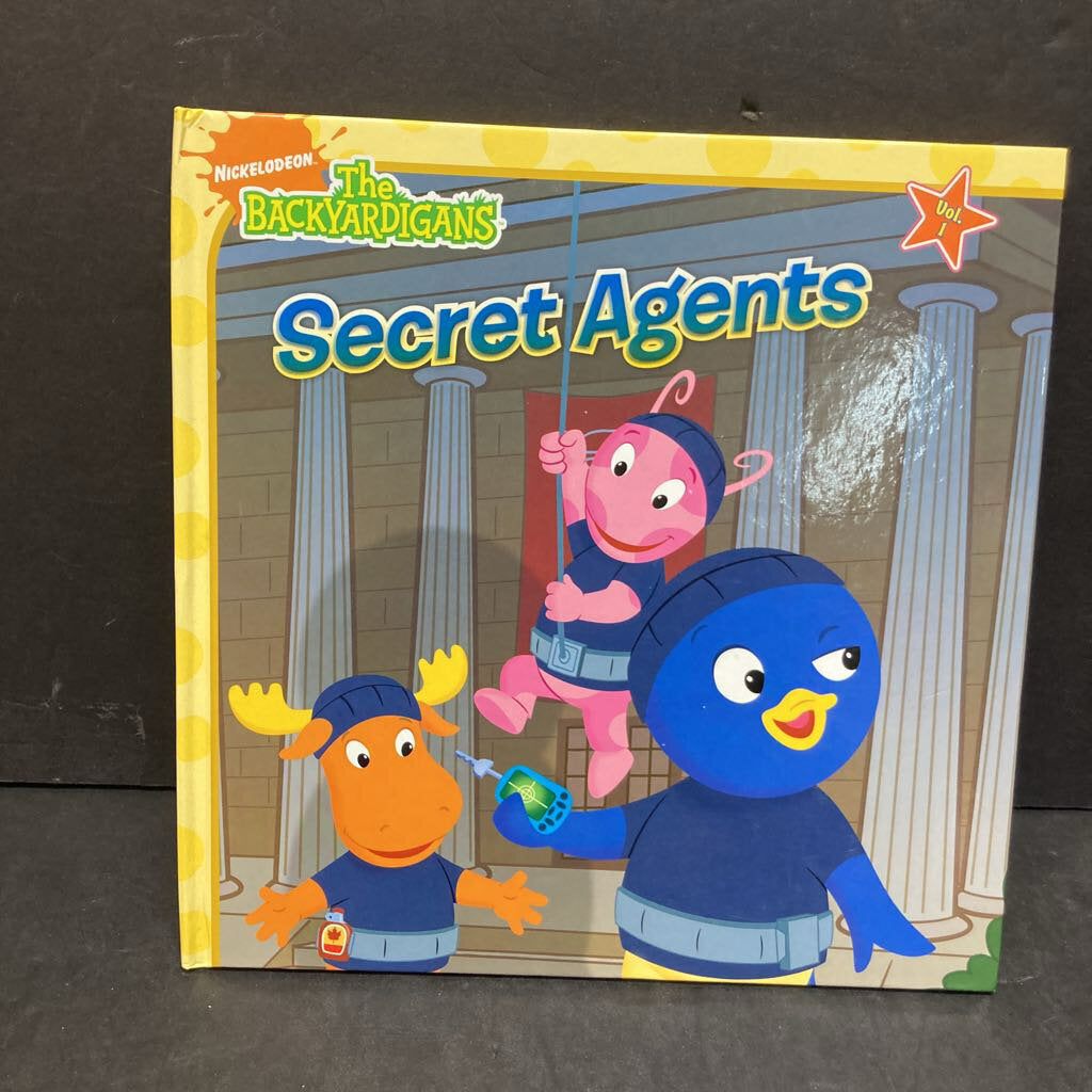 Secret Agents (The Backyardigans) -hardcover character
