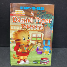 Load image into Gallery viewer, A Daniel Tiger Treasury (Daniel Tiger&#39;s Neighborhood) (Ready to Read) (Pre-Level 1) -character hardcover reader
