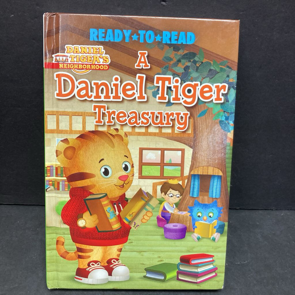 A Daniel Tiger Treasury (Daniel Tiger's Neighborhood) (Ready to Read) (Pre-Level 1) -character hardcover reader