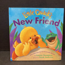 Load image into Gallery viewer, Little Quack&#39;s New Friend (Lauren Thompson) -hardcover

