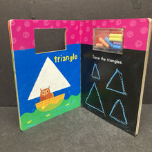 Load image into Gallery viewer, Chalkboard Shapes w/ Chalk (Stephen Barker) -board
