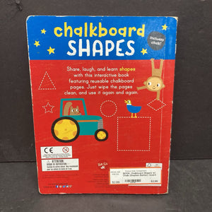 Chalkboard Shapes w/ Chalk (Stephen Barker) -board