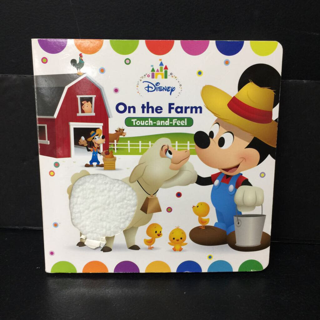 Disney Baby on the Farm -touch & feel board