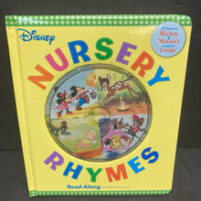 Load image into Gallery viewer, Disney Nursery Rhymes Readalong Storybook w/ CD -board
