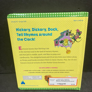 Disney Nursery Rhymes Readalong Storybook w/ CD -board