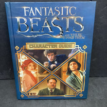 Load image into Gallery viewer, Fantastic Beasts and Where to Find Them Character Guide (Michael Kogge) -hardcover novelization

