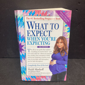 What to Expect When You're Expecting 5th Edition (Heidi Murkoff & Sharon Mazel) -paperback nursery