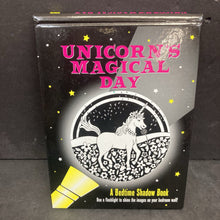 Load image into Gallery viewer, Unicorn&#39;s Magical Day: A Bedtime Shadow Book -board
