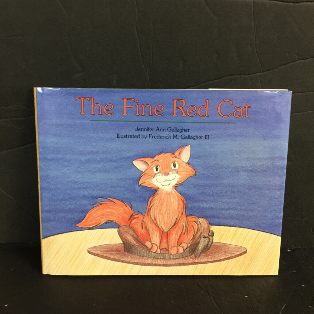The Fine Red Cat (Jennifer Ann Gallagher) -hardcover