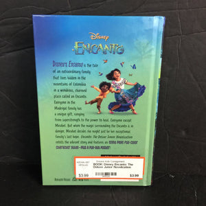 Disney Encanto: The Deluxe Junior Novelization (Angela Cervantes) -hardcover novelization