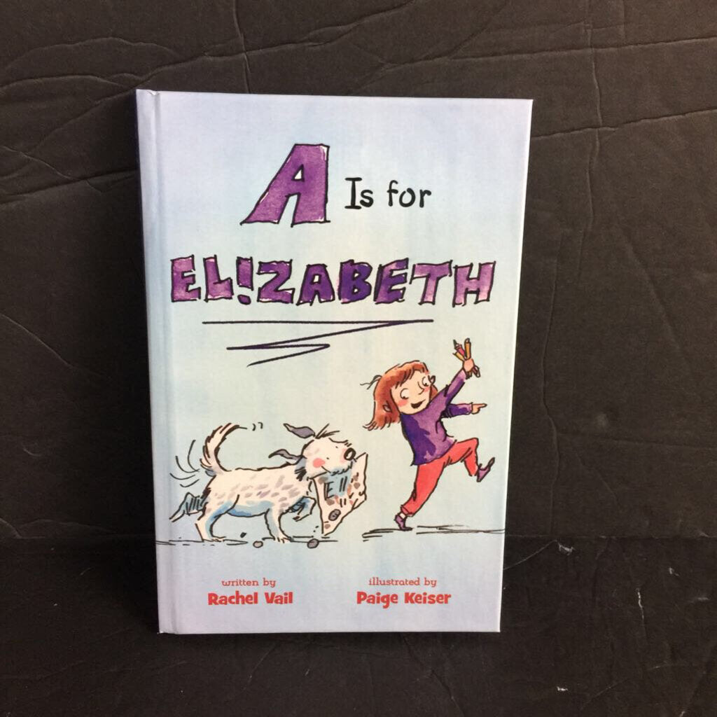A Is for Elizabeth (Rachel Vail) -hardcover chapter