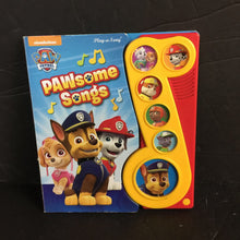 Load image into Gallery viewer, PAWsome Songs (Paw Patrol) -board character sound
