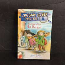 Load image into Gallery viewer, The Case of the Hat Burglar (Jigsaw Jones) (James Preller) -hardcover series
