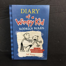 Load image into Gallery viewer, Rodrick Rules (Diary of a Wimpy Kid) (Jeff Kinney) -hardcover series

