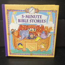 Load image into Gallery viewer, 5-Minute Bible Stories -hardcover religion
