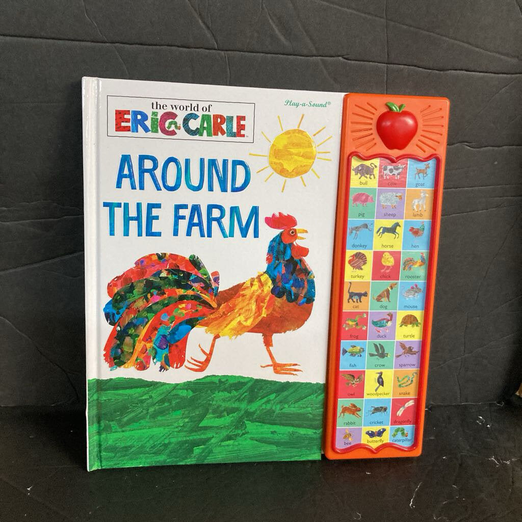The World of Eric Carle: Around the Farm -hardcover sound