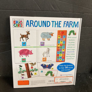 The World of Eric Carle: Around the Farm -hardcover sound