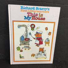 Load image into Gallery viewer, This Is My House (Richard Scarry&#39;s First Little Learners) -hardcover
