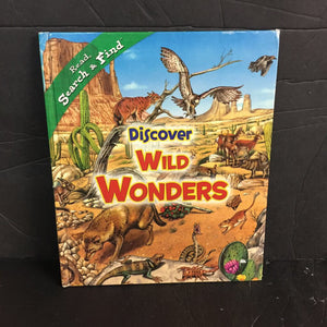 Discover Wild Wonders -hardcover look & find