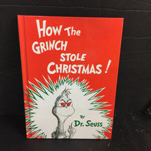 Load image into Gallery viewer, How the Grinch Stole Christmas! -dr. seuss
