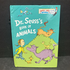 Dr. Seuss's Book of Animals -dr seuss