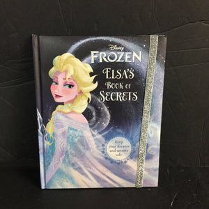 Elsa's Book of Secrets (Disney Frozen) -hardcover activity