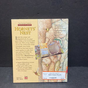 Hornets' Nest (The Nature Company Watch It Grow) (Kate Scarborough) -hardcover educational