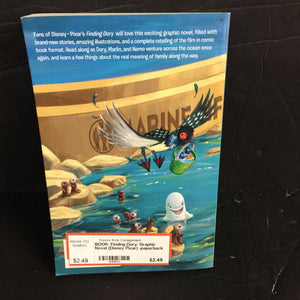 Finding Dory: Graphic Novel (Disney Pixar) -paperback comic novelization