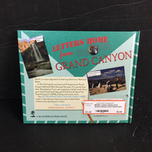 Load image into Gallery viewer, Letters Home from Grand Canyon (Lisa Halvorsen) (Notable Place) -hardcover educational
