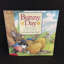 Load image into Gallery viewer, Bunny Day: Telling Time From Breakfast to Bedtime (Rick Walton) -paperback

