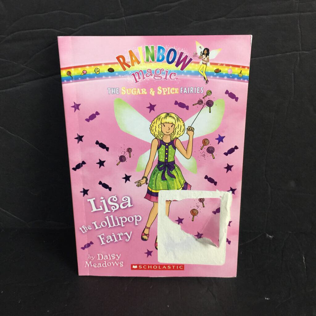 Lisa the Lollipop Fairy (Rainbow Magic: The Sugar & Spice Fairies) (Daisy Meadows) -paperback series