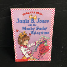 Load image into Gallery viewer, The Mushy Gushy Valentine (Junie B Jones) (Barbara Park) -paperback series
