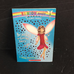 Scarlett The Garnet Fairy (Rainbow Magic Jewel Fairies) (Daisy Meadows) -paperback series
