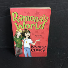 Load image into Gallery viewer, Ramona&#39;s World (Ramona Quimby) (Beverly Cleary) -paperback series
