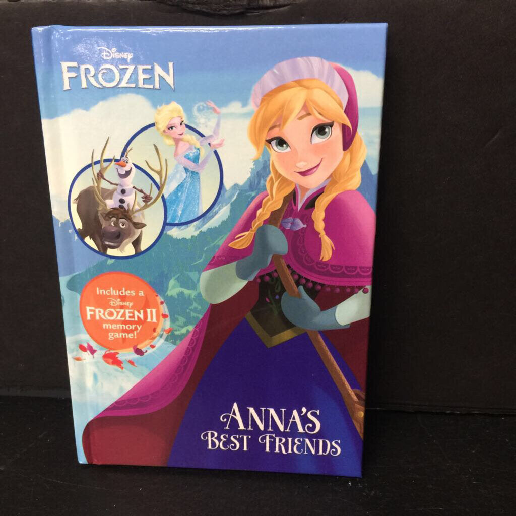 Anna's Best Friends (Disney Frozen) (Christy Webster) -hardcover character