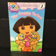 Load image into Gallery viewer, The Puppy Twins (Dora The Explorer) (Ready to Read Level 1) -character reader
