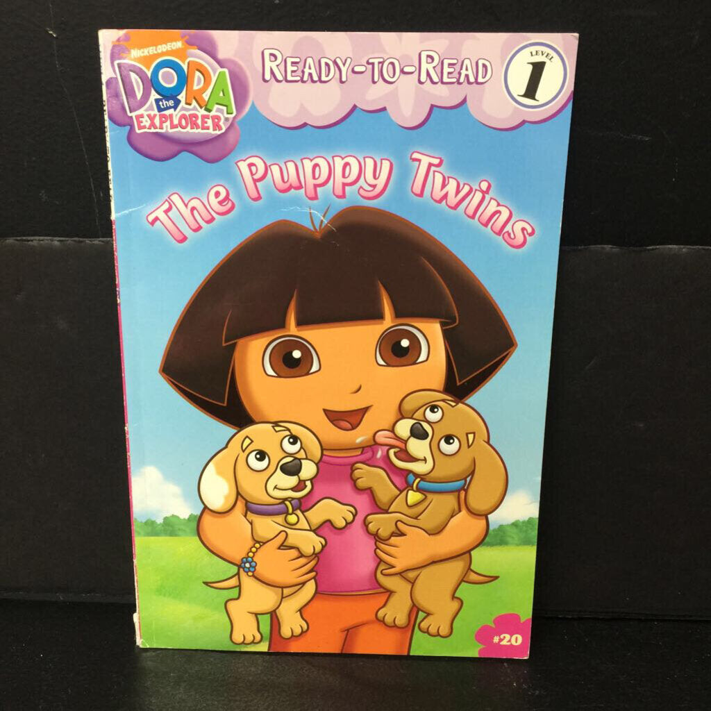 The Puppy Twins (Dora The Explorer) (Ready to Read Level 1) -character reader