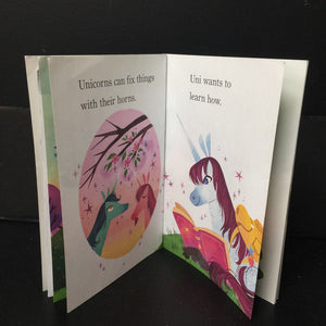 Uni Goes to School (Uni the Unicorn) (Step Into Reading Level 2) -character reader