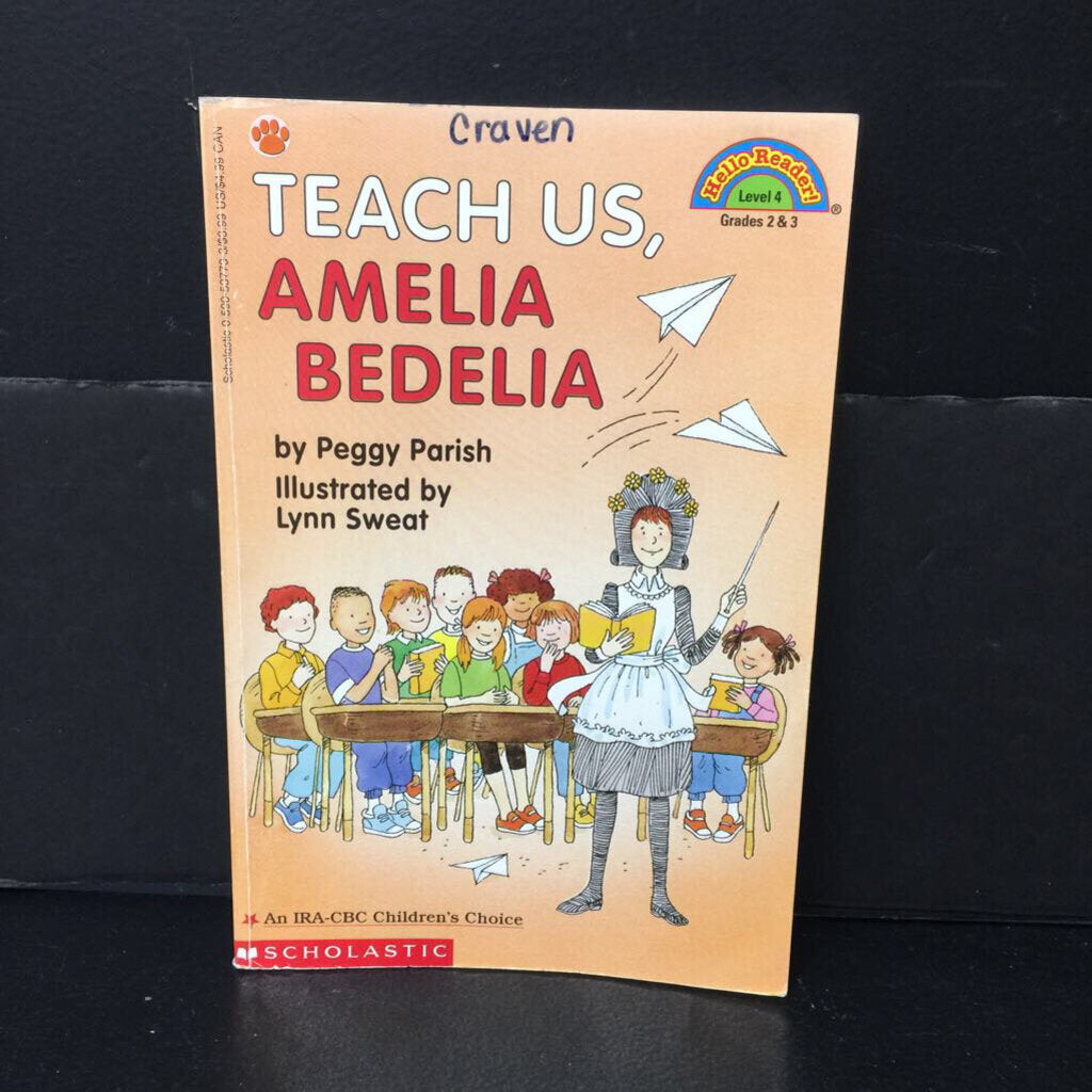 Teach Us, Amelia Bedelia (Hello Reader Level 4) -character reader