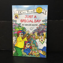 Load image into Gallery viewer, Little Critter: Just a Special Day (Mercer Mayer) (My First I Can Read) -character reader
